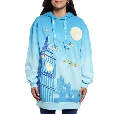 Disney Loungefly Hoodie Peter Pan You Can Fly Hoodie 2Xl 