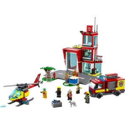 LEGO City 60320 - La caserne des pompiers