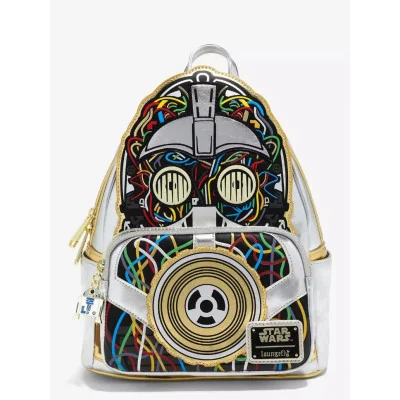 Loungefly Star Wars C-3PO Glow-in-the-Dark - Mini sac a dos - Import mars/avril