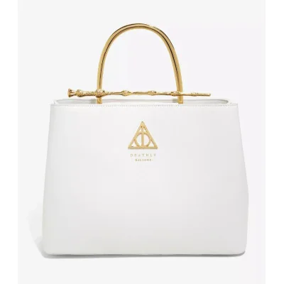 Loungefly Harry Potter deathly hallows blanc - Sac à main - Import fevrier