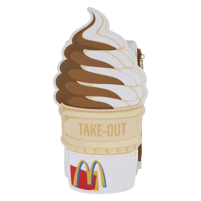 Mcdonalds Loungefly Porte Carte Soft Serve Ice Cream Cone 