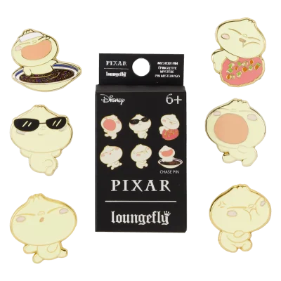 Loungefly pixar bao 6 pc mystery box pins boite de 12 - Précommande Mars