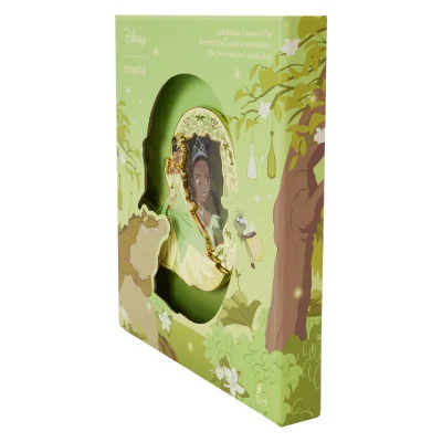 Loungefly disney collector box pin La princesse et la grenouille tiana lenticular - Précommande Mars