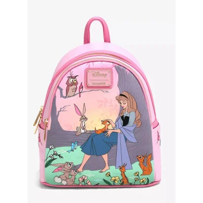 Loungefly Disney Sleeping Beauty Aurore Rose Mini sac à dos - Import mars