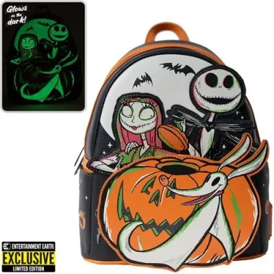 Loungefly Jack The Nightmare Before Christmas Disney 100 Glow-in-the-Dark sac a dos - import