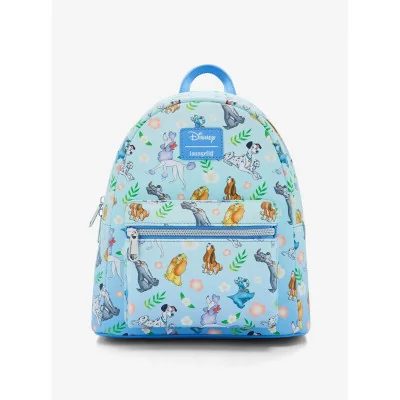 Loungefly Disney Dogs Floral sac à dos - import avril