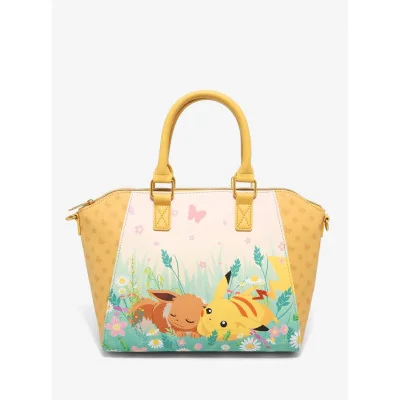 Loungefly Pokemon Evoli & Pikachu sac à main - import Aout