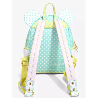 Loungefly Disney Minnie Mouse Pastel Polka Dot - Mini sac a dos - Import Octobre