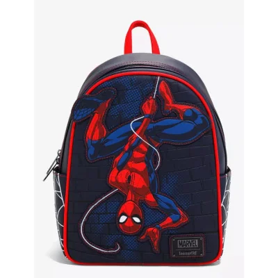 Loungefly Marvel Spider-Man Upside Down Web - Mini sac a dos - Import Mai