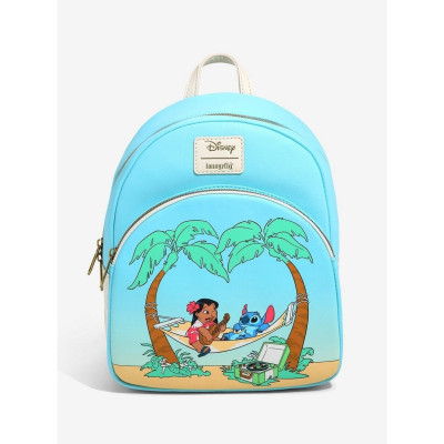Sac a dos Loungefly Lilo et Stitch plage - Import
