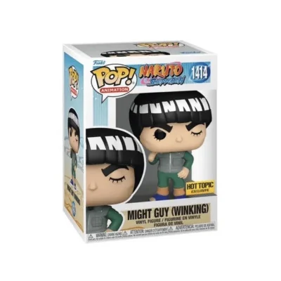 Funko Naruto Shippuden Pop! 1414 Animation Might Guy (Winking) Vinyl Figure Hot Topic Exclusive