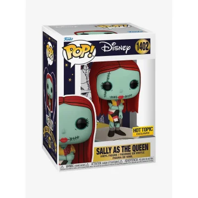 Funko pop 1402 The Nightmare Before Christmas Pop! Sally As The Queen Vinyl Figure Hot Topic Exclusive - import