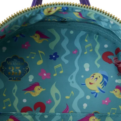 Disney Loungefly Mini Sac A Dos Little Mermaid Petite Sirene 35Th 