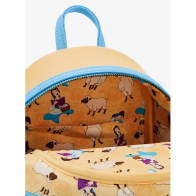 Loungefly Disney La belle et la bête Belle Sheep Fountain sac à dos - import