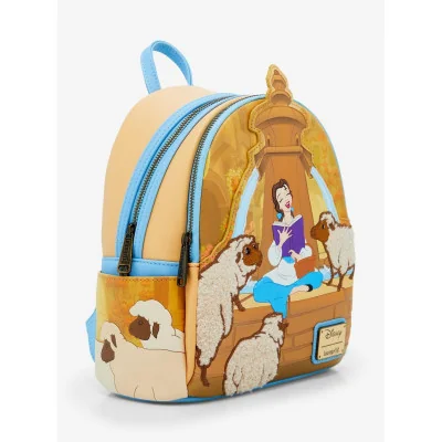 Loungefly Disney La belle et la bête Belle Sheep Fountain sac à dos - import