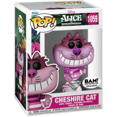 Disney Cheshire Cat Diamond Pop! Vinyl - import Juin