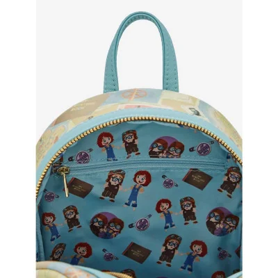 Loungefly Disney Pixar La-haut Young Carl & Ellie Adventure Sac à dos - import Octobre