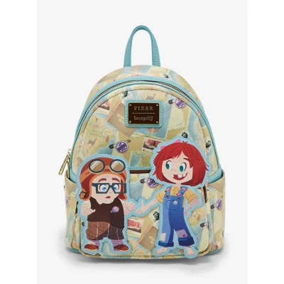 Loungefly Disney Pixar La-haut Young Carl & Ellie Adventure Sac à dos - import Octobre