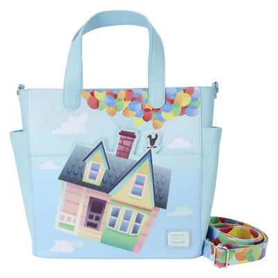 Disney Loungefly Sac Tissu Convertible Up La Haut 15Th Anniv 