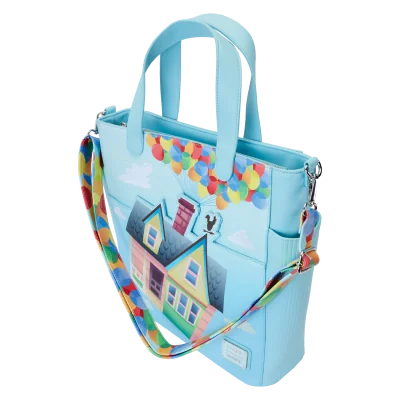 Disney Loungefly Sac Tissu Convertible Up La Haut 15Th Anniv 