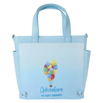 Disney Loungefly Sac Tissu Convertible Up La Haut 15Th Anniv 