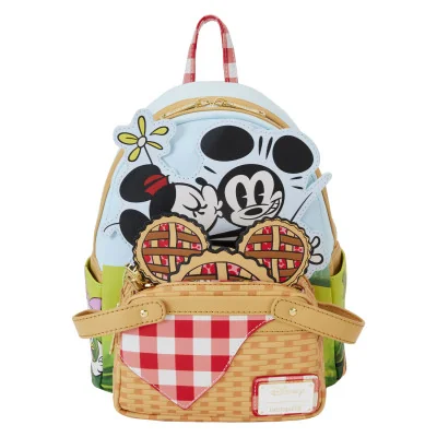 disney loungefly mini sac a dos mickey and friends picnic