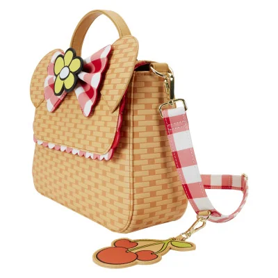 disney loungefly sac a main minnie mouse picnic basket