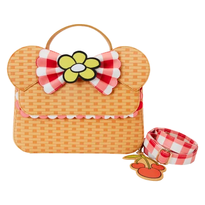 disney loungefly sac a main minnie mouse picnic basket