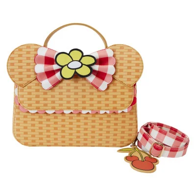 disney loungefly sac a main minnie mouse picnic basket