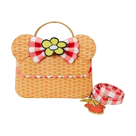 disney loungefly sac a main minnie mouse picnic basket