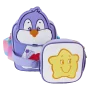 carebears loungefly sac a main cousins cozy heart penguin