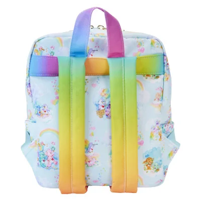 carebears loungefly mini sac a dos nylon cousins aop 