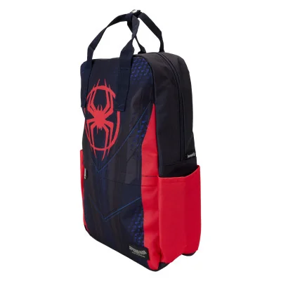 Marvel Loungefly Sac A Dos Nylon Spiderverse Miles Morales Suit 