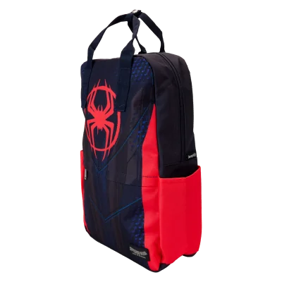 Marvel Loungefly Sac A Dos Nylon Spiderverse Miles Morales Suit 