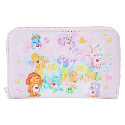 carebears loungefly portefeuille cousins forest fun