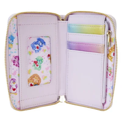 carebears loungefly portefeuille cousins forest fun