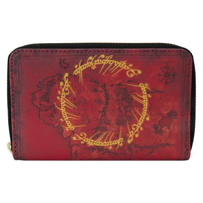 LOTR Le Seigneur des Anneaux Lord of the Ring Loungefly Portefeuille The One Ring 