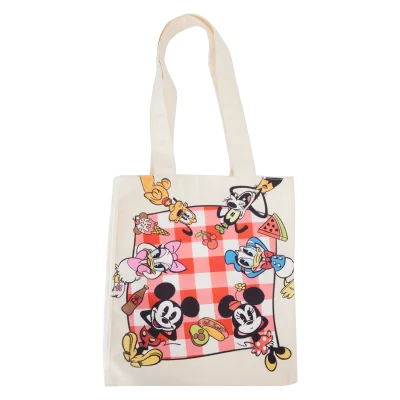 disney loungefly sac tissu mickey and friends picnic Loungefly 