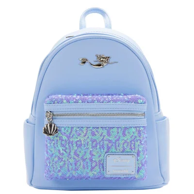 Loungefly Disney La petite sirène Ariel sequin Little mermaid - Mini sac a dos - Import Septembre