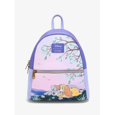 Loungefly Disney Lady and the tramp sunset - Mini sac a dos - Import Juin