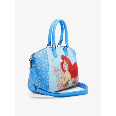 Loungefly Disney La petite sirene Little Mermaid Ariel flower - Sac a main - Import Octobre