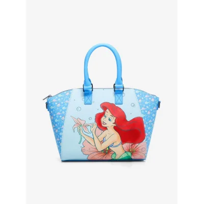 Loungefly Disney La petite sirene Little Mermaid Ariel flower - Sac a main - Import Juin