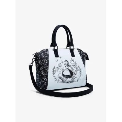 Loungefly Disney Alice In Wonderland Black & White - Sac bandoulière - Import Aout