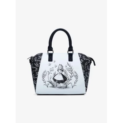 Loungefly Disney Alice In Wonderland Black & White - Sac bandoulière - Import Aout