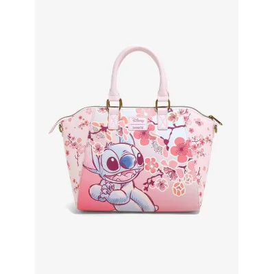 Loungefly Disney Stitch Fleurs de cerisier - Sac bandoulière - Import Juin