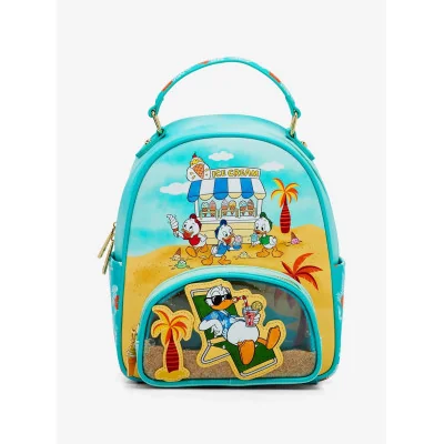 Disney Donald Duck beach 90th Anniversary - Mini sac a dos - Import Juin