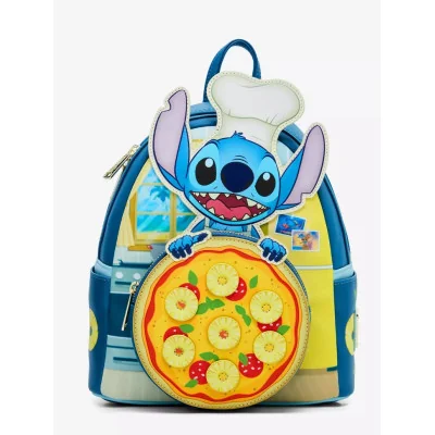 Loungefly Disney Lilo & Stitch Pineapple Pizza - Mini sac a dos - Import juin