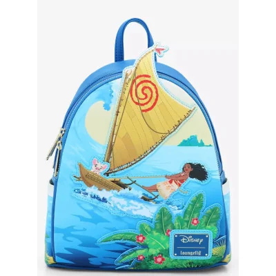 Loungefly Disney Moana Vaiana Pua Canoe - Mini sac a dos - Import