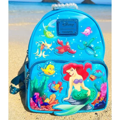 Loungefly Disney Little mermaid La petite sirène sous l'océan - Mini sac a dos - Import Juin