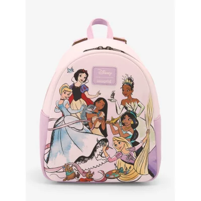 Loungefly Disney Princesses lavande - Mini sac a dos - Import Octobre